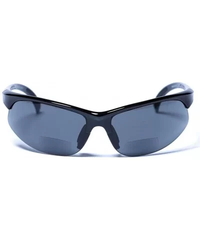 The Allstars" 3 Pair of our Most Popular Bifocal Sport Wrap Unisex Sunglasses - Black - CE1963U2E4Y $19.54 Wrap