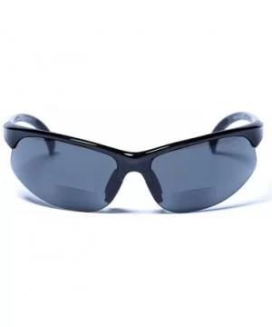 The Allstars" 3 Pair of our Most Popular Bifocal Sport Wrap Unisex Sunglasses - Black - CE1963U2E4Y $19.54 Wrap