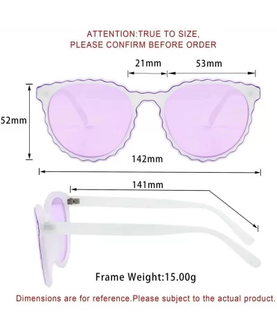 Oversize Multifunction Sunglasses-UV400 Protection-Retro for Men/Women - Rihanna - CJ194CCM2R7 $21.47 Oversized