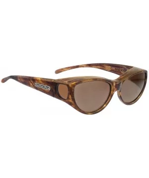 Jonathan Paul Ikara Medium Polarized Over Sunglasses - Tiger-eye - C811LXKABOH $35.46 Wrap