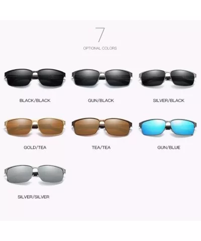 Sunglasses men's box Sunglasses outdoor polarized fishing glasses - D - CC18QQ2DEC5 $35.32 Aviator