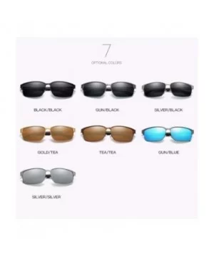 Sunglasses men's box Sunglasses outdoor polarized fishing glasses - D - CC18QQ2DEC5 $35.32 Aviator