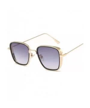 Luxury Kabir Singh India Movie Sunglasses Men Women Square Gold Frame Cool Shades Red Sun Glasses Male Female - CJ198ZOEY5S $...