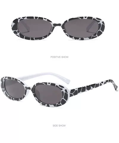 Classic Oval Mirrored Lens Sunglasses Wide Frame for Men and Women Vintage Classic Sun Glasses - C418SA8CWW6 $8.32 Oval