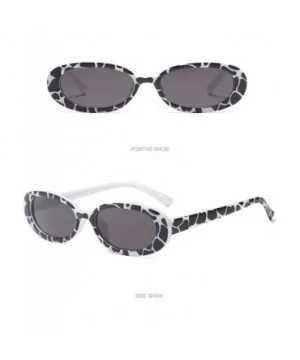 Classic Oval Mirrored Lens Sunglasses Wide Frame for Men and Women Vintage Classic Sun Glasses - C418SA8CWW6 $8.32 Oval