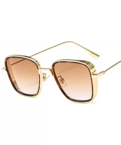 Luxury Kabir Singh India Movie Sunglasses Men Women Square Gold Frame Cool Shades Red Sun Glasses Male Female - CJ198ZOEY5S $...