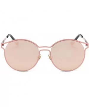 Sunglasses Oval Goggles Eyeglasses Glasses Eyewear UV - Rose Pink - CU18QNKI96C $7.62 Square