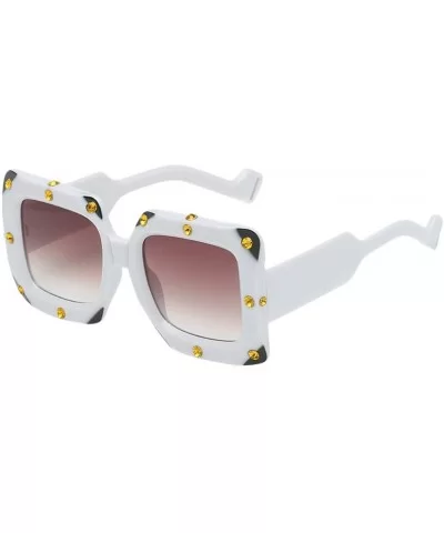 Oversized Fashion Sunglasses Glitter - C - CA199SDAYXW $5.27 Oversized