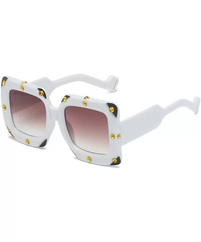 Oversized Fashion Sunglasses Glitter - C - CA199SDAYXW $5.27 Oversized