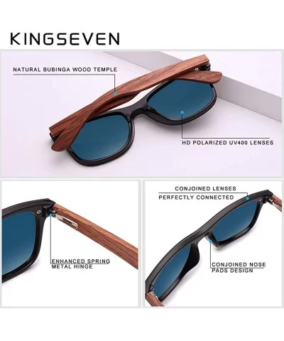 Bamboo Polarized Sunglasses Ultra Light Travelers - CU18SD7RGES $15.97 Square