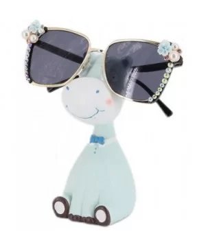 Stylish Metal Bee Decoration Sunglasses UV Protection Frame - Grey a - CU18ZYUEDE9 $10.96 Round