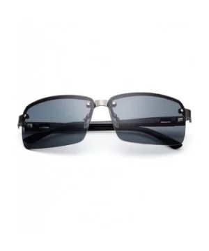 Sunglasses Men Famous Brand Designer Driving Sun Glasses Male Mirror Lens - 43913 - C318S56SN3U $5.47 Square