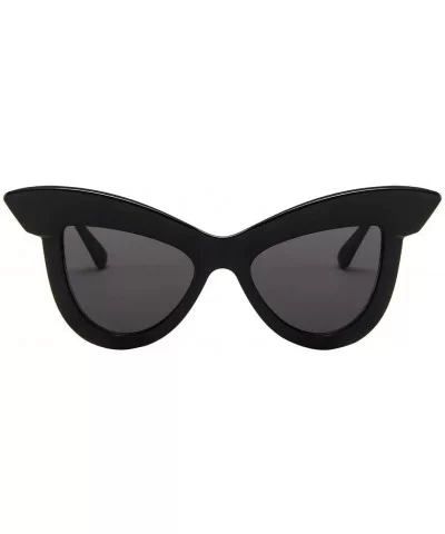 Sunglasses Colorful Vintage Pointed - D - C7199OSMEUX $4.18 Cat Eye