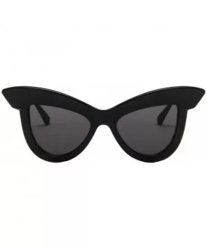 Sunglasses Colorful Vintage Pointed - D - C7199OSMEUX $4.18 Cat Eye