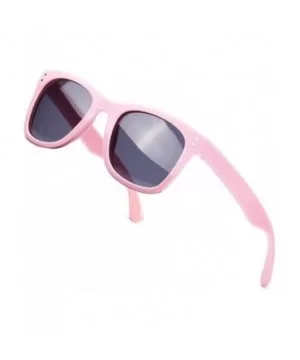 Polarized Sunglasses for Men Women UV400 Protection Driving Fishing Sun Glasses - Pink/Grey Lens - C718QDO6266 $4.89 Square