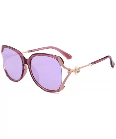 Fashion Sunglasses Driving Driving Glasses Large Frame Mirror Tide Classic Polarized Sunglasses - CH18X6YN7G8 $44.43 Rimless