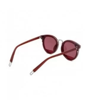 Metal frame PC frame material sunglasses- colorful multicolor sunglasses - E - C418S80HGGO $45.69 Aviator