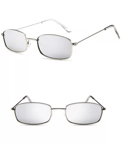 Vintage Rectangular Sunglasses Protection - G - CD18Q7IRWNH $4.28 Rectangular