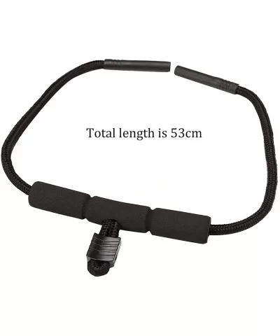 3Pcs Floating Sunglass Strap Eyeglass Retainer for Water Sports Rafting Fishing(Black) - CB18U3I8A97 $8.18 Sport