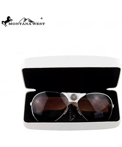 Star Concho Sunglasses - Leopard - C718YHSZG70 $30.97 Aviator