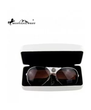 Star Concho Sunglasses - Leopard - C718YHSZG70 $30.97 Aviator