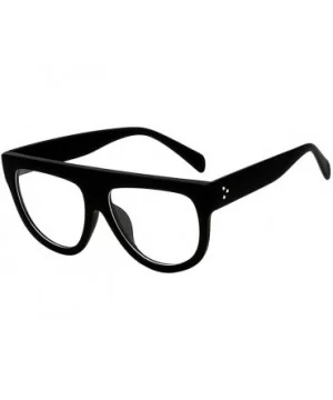 Mens Womens Outdoor Oversized Sunglasses Driving Protection 2 Colors - Black - CM18DC6SA3U $9.21 Oversized