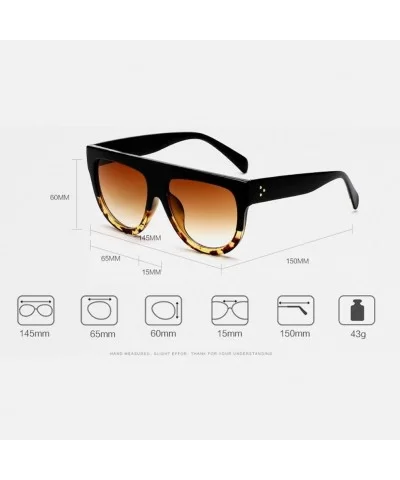 Mens Womens Outdoor Oversized Sunglasses Driving Protection 2 Colors - Black - CM18DC6SA3U $9.21 Oversized