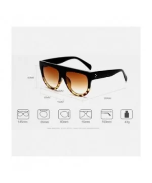 Mens Womens Outdoor Oversized Sunglasses Driving Protection 2 Colors - Black - CM18DC6SA3U $9.21 Oversized