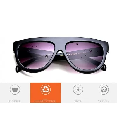 Mens Womens Outdoor Oversized Sunglasses Driving Protection 2 Colors - Black - CM18DC6SA3U $9.21 Oversized