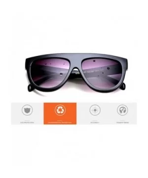 Mens Womens Outdoor Oversized Sunglasses Driving Protection 2 Colors - Black - CM18DC6SA3U $9.21 Oversized