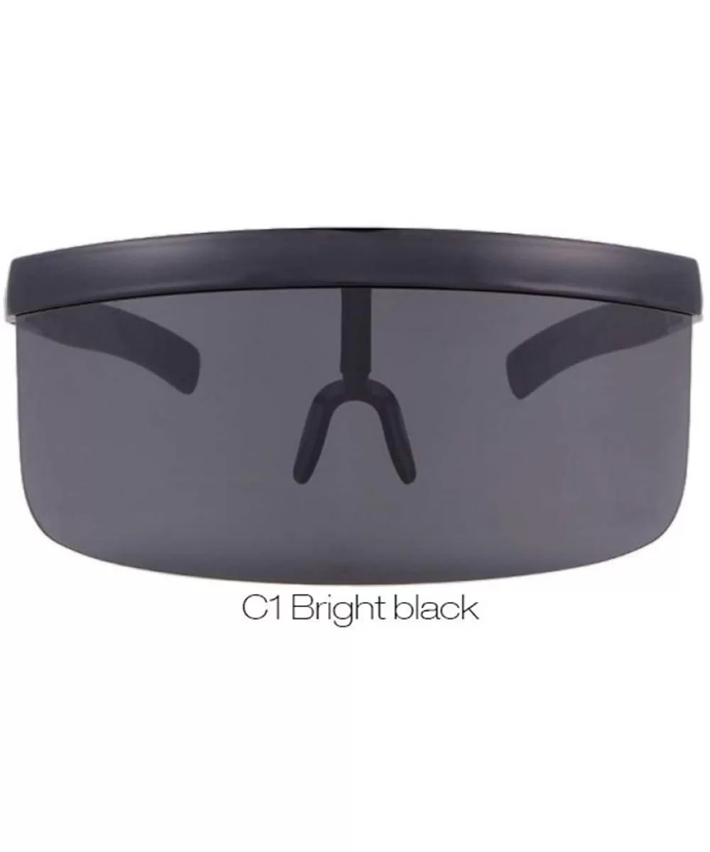 Sunglasses Oversize Windproof Eyeglasses - C1 - CU18W9NGLH8 $24.29 Wrap