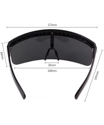 Sunglasses Oversize Windproof Eyeglasses - C1 - CU18W9NGLH8 $24.29 Wrap