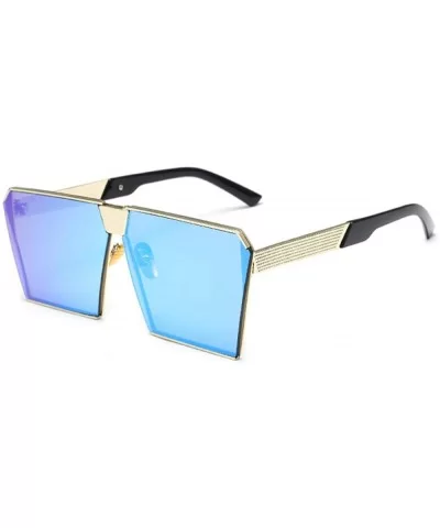 Sunglasses Women Fashion Square Sunglasses Trend Street Shoot Sunglasses - C218X7T0D0L $48.74 Rimless