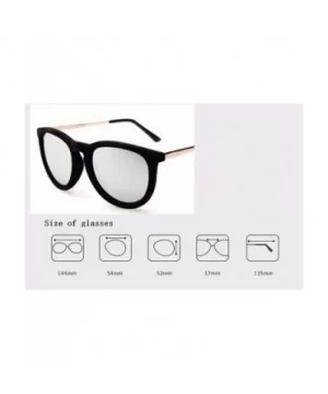 sunglasses for women Retro Round Sunglasses Men Oval Frame Sun Glasses - 3 - CM18WZSMN38 $19.61 Round