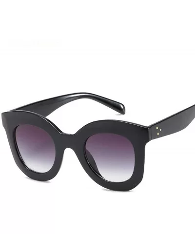 NEW Gradient Points Sun Glasses Tom High Fashion Designer 66133 Black Grey - 66133 Clear Grey - CV18Y6SHWGU $7.82 Aviator