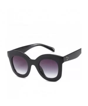 NEW Gradient Points Sun Glasses Tom High Fashion Designer 66133 Black Grey - 66133 Clear Grey - CV18Y6SHWGU $7.82 Aviator