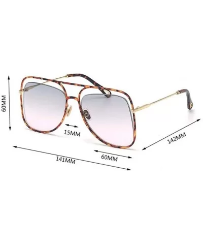 Cat eye fashion sunglasses- hollow sunglasses new sunglasses - D - C918S5C8X9G $49.52 Aviator