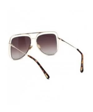 Cat eye fashion sunglasses- hollow sunglasses new sunglasses - D - C918S5C8X9G $49.52 Aviator