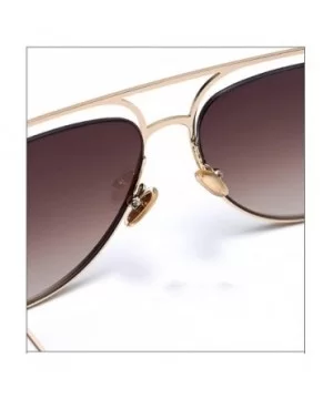 Cat eye fashion sunglasses- hollow sunglasses new sunglasses - D - C918S5C8X9G $49.52 Aviator