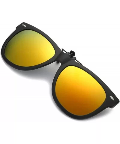 Polarized Sunglasses Anti Glare Protection Prescription - Orange - C618HDI32QG $11.10 Wrap