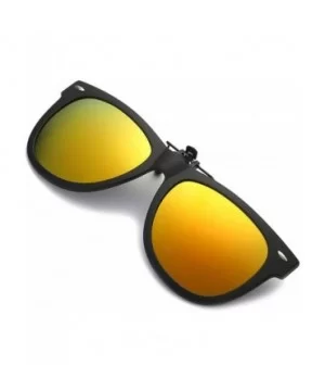 Polarized Sunglasses Anti Glare Protection Prescription - Orange - C618HDI32QG $11.10 Wrap