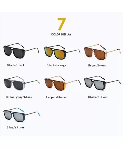 Man Polarized Sunglasses Men Square Retro Designer Sun Glasses Oculos Masculino Gafas De Goggle UV400 - C4198AI40IM $19.80 Sq...