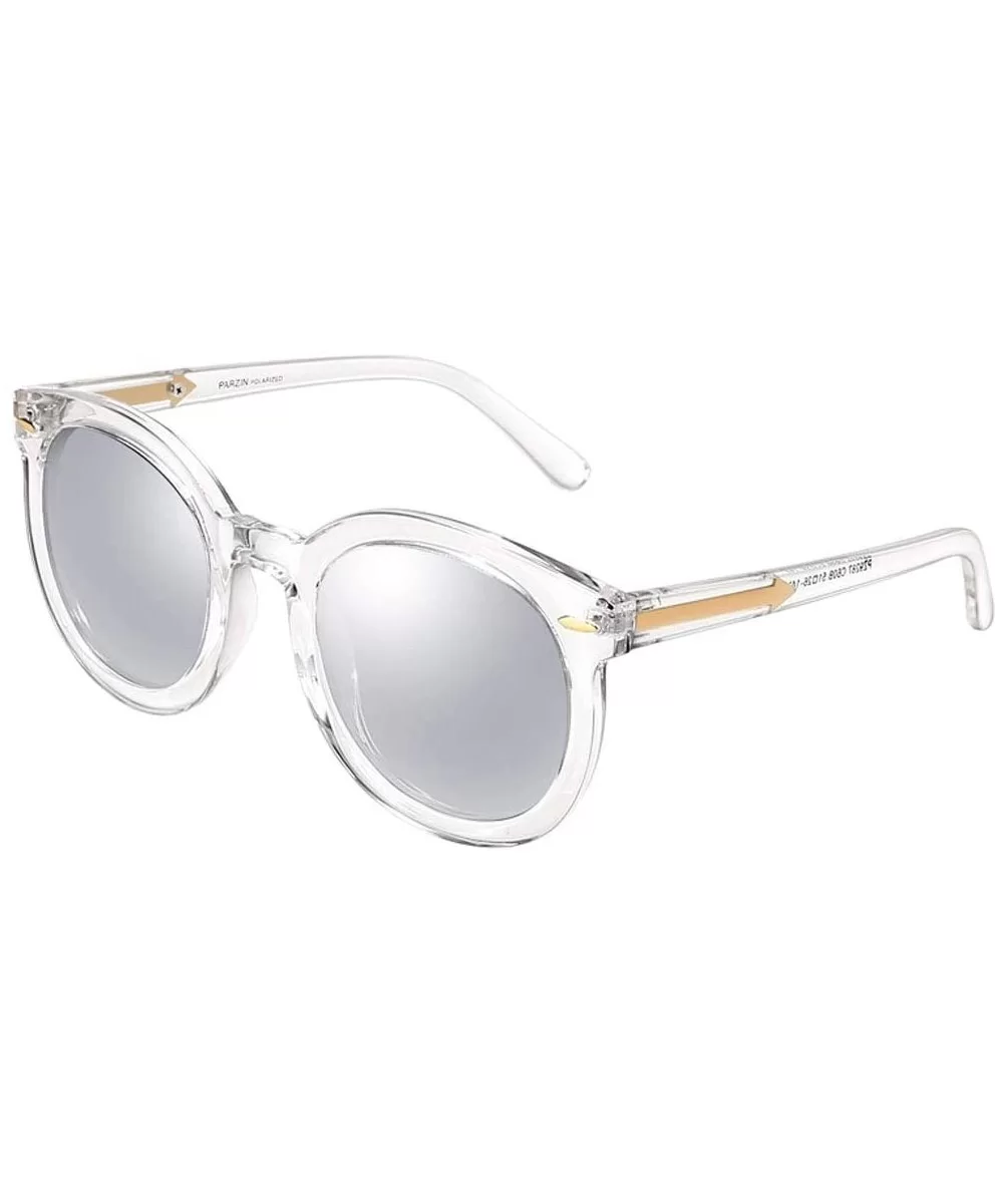 Sunglasses Sunglasses Fashion Couple Driving - Silver - CG18WHSW3NG $38.32 Oversized