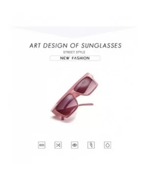 Oversized Sunglasses for Women Nonpolarized New Fashion PC Frame Glasses Uv Protection MLS5059 - Brown - CL18UY2Z7UA $5.74 Ov...