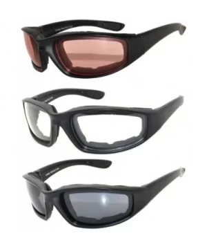 Riding Glasses - Assorted Colors (3 Pack) - C817YD7XW4H $9.52 Goggle