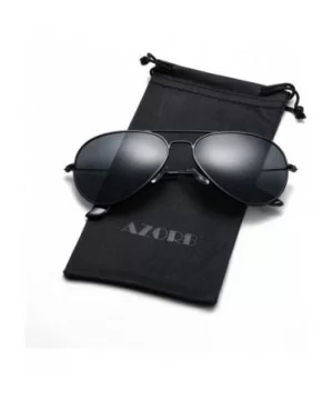 Classic Polarized Aviator Sunglasses for Men Women- 100% UV Protection - CQ18S5MNSQ0 $16.17 Aviator