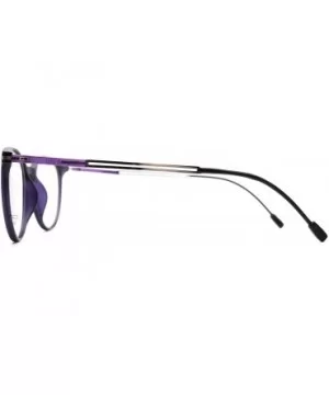 Eyeglasses 8101 Oval Design - for Womens 100% UV PROTECTION - Darkpurple - C4192TG5KRN $29.53 Oval