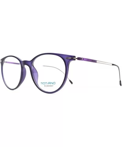 Eyeglasses 8101 Oval Design - for Womens 100% UV PROTECTION - Darkpurple - C4192TG5KRN $29.53 Oval