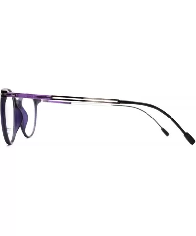 Eyeglasses 8101 Oval Design - for Womens 100% UV PROTECTION - Darkpurple - C4192TG5KRN $29.53 Oval