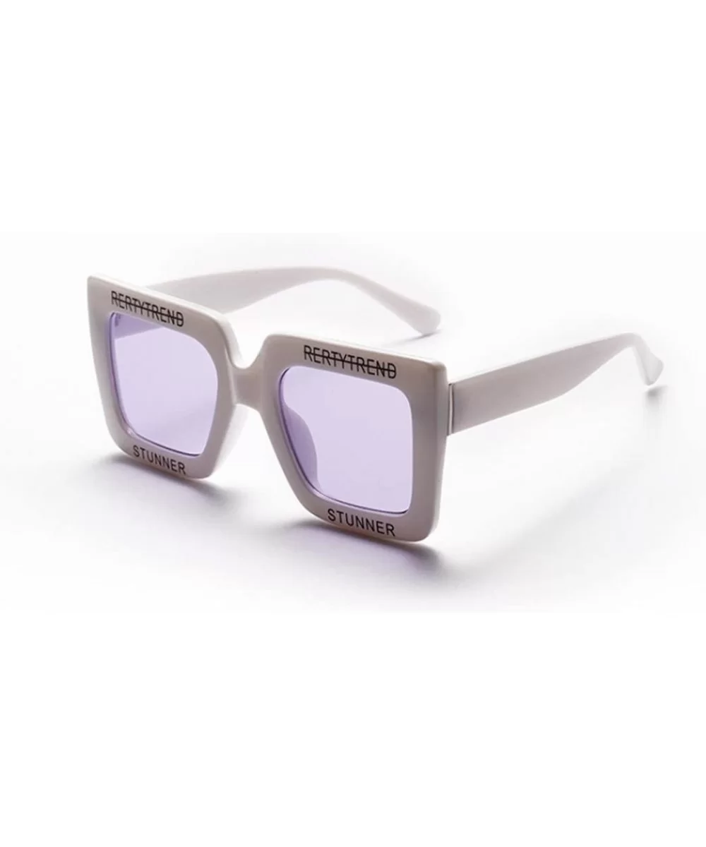 Women Sports Outdoor Sunglasses Protection - Purple - CP18DIATT43 $6.94 Sport